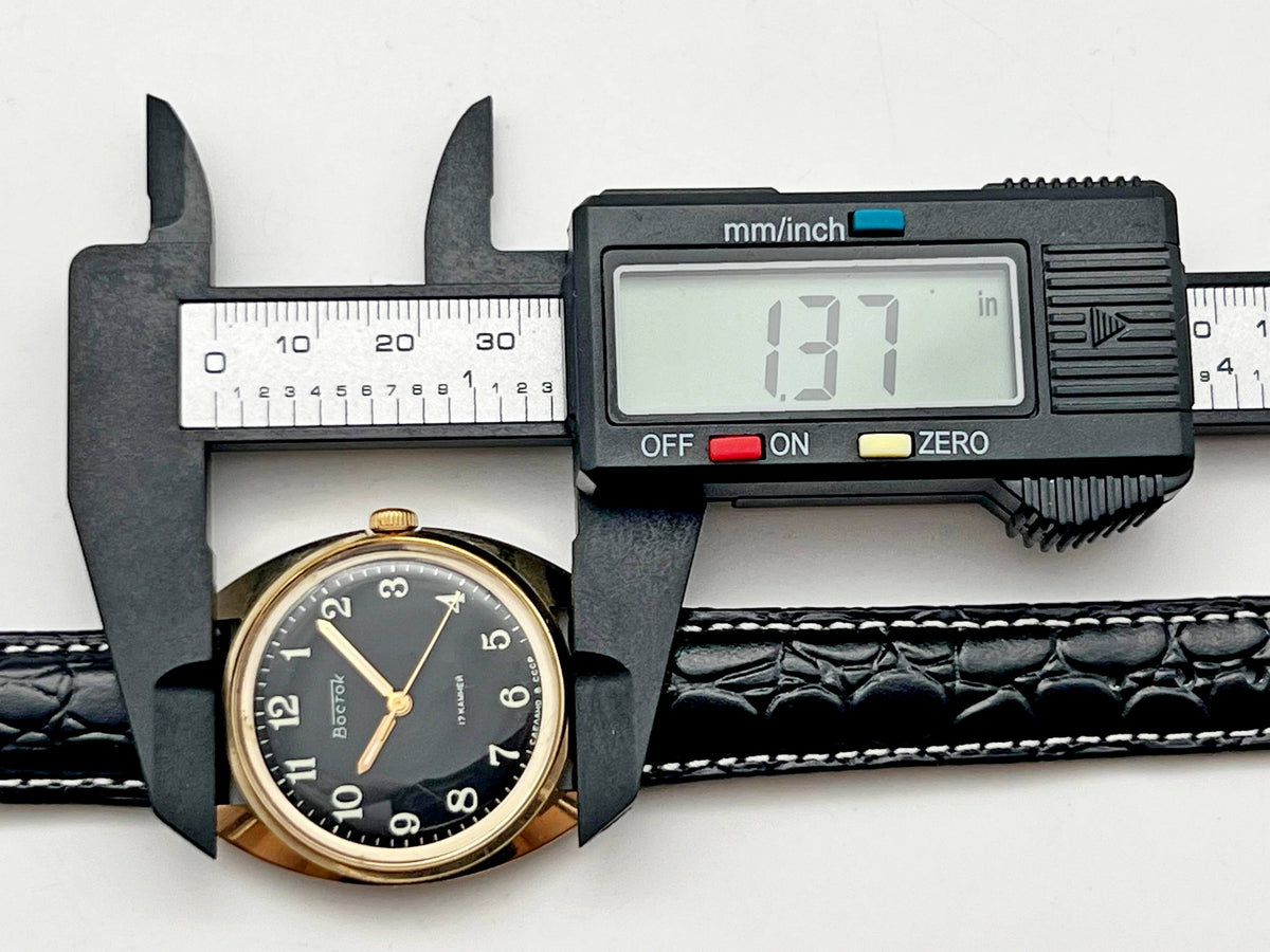 Vintage WOSTOK 2409 AU1 Gilt Soviet Mechanical Wristwatch | Vostok USSR Watch