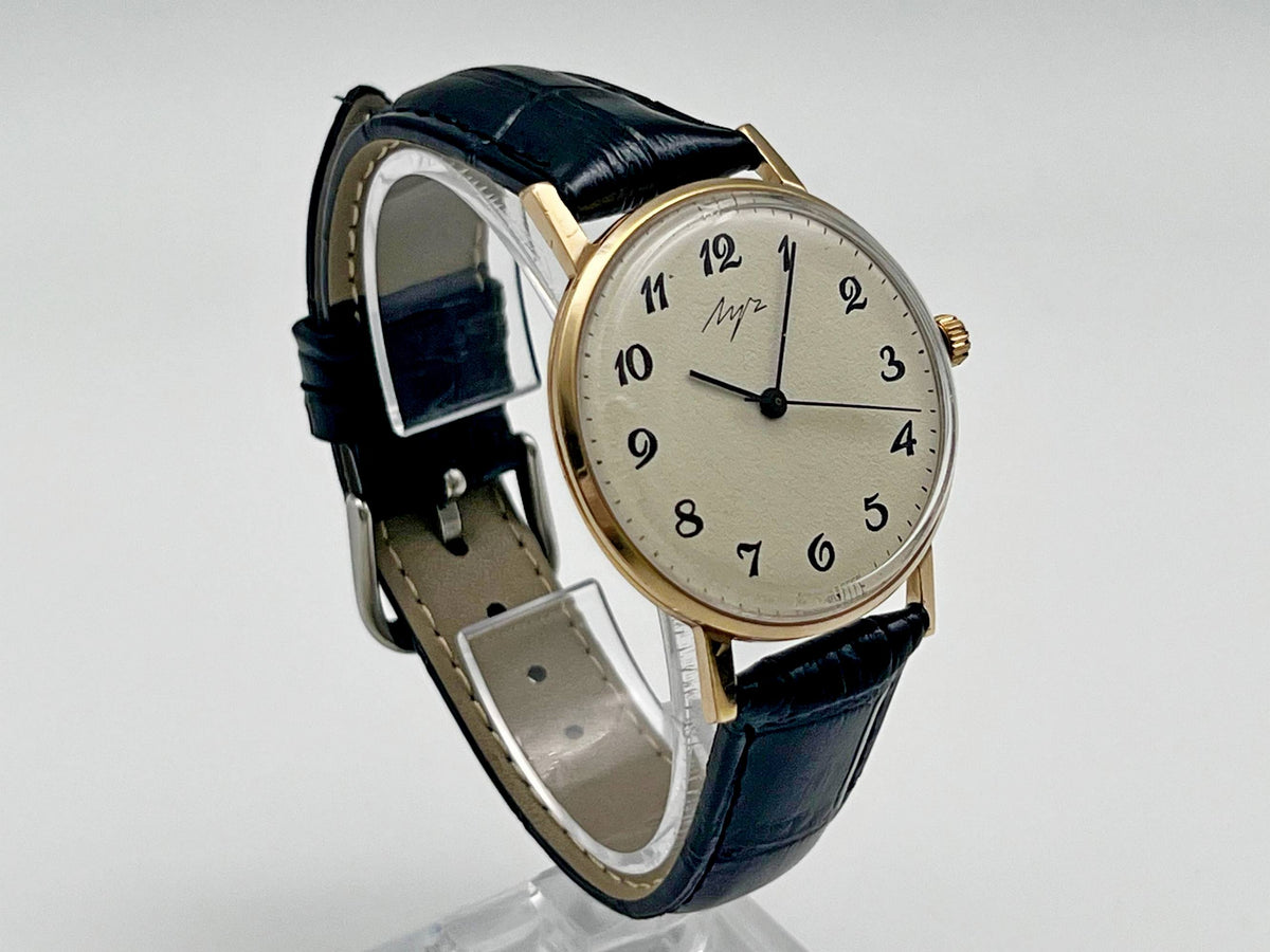 Vintage LUCH 2209 Ultra Slim AU Soviet Mechanical Watch | Wristwatch USSR Watch