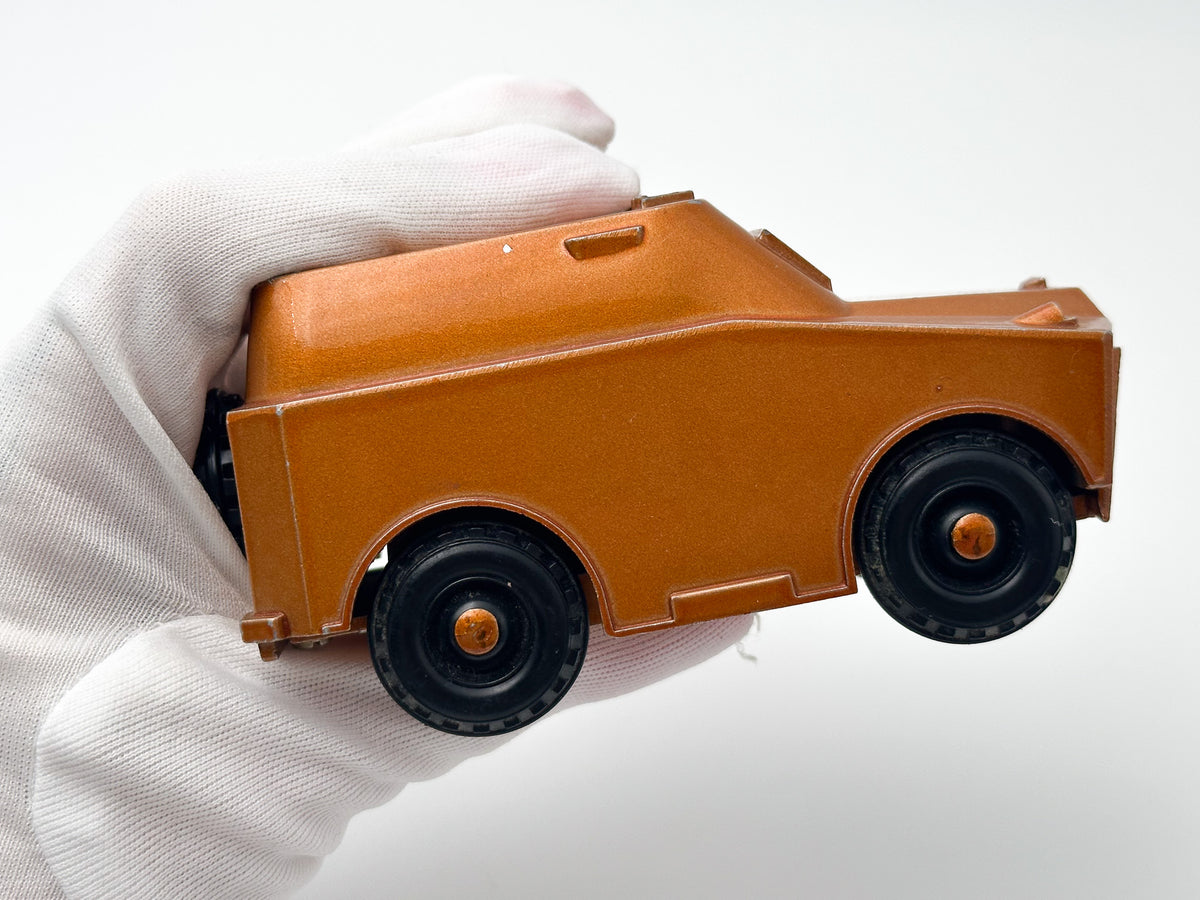 Rare Vintage Soviet Rocket Launcher Armored Car | USSR Diecast Military Toy with 2 Firing Missiles