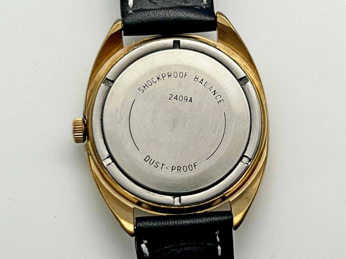 Vintage WOSTOK 2409 AU 10 Gilt Soviet Mechanical Wristwatch | Vostok USSR Watch