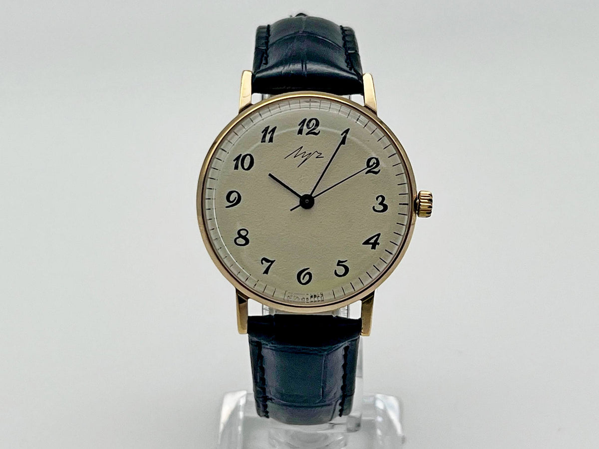 Vintage LUCH 2209 Ultra Slim AU Soviet Mechanical Watch | Wristwatch USSR Watch