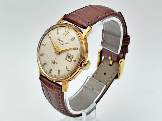 Vintage WOSTOK 2605 AU 20 Soviet Mechanical Wristwatch | Vostok USSR Watch