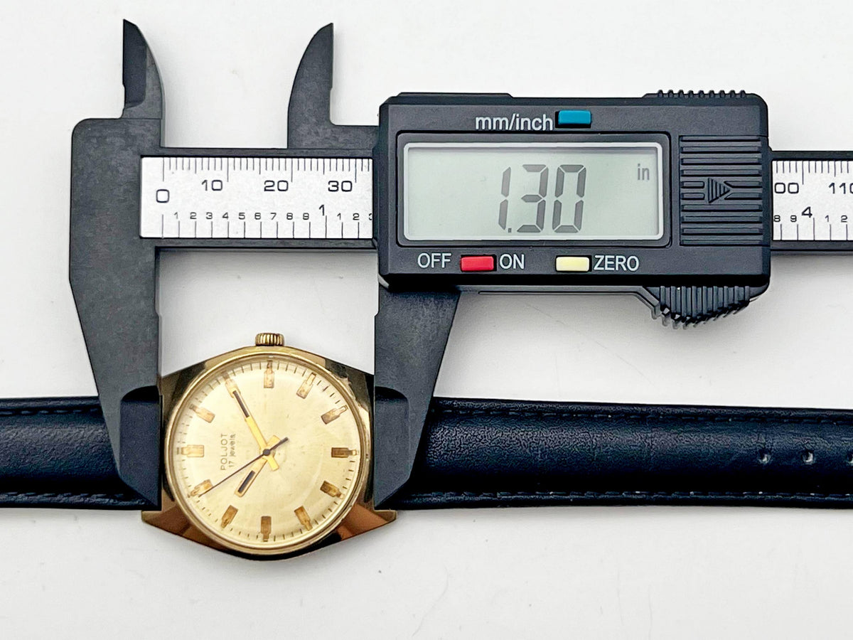 Vintage POLJOT 2609 AU10 Soviet Mechanical Watch | Gilding  Wristwatch USSR Watch