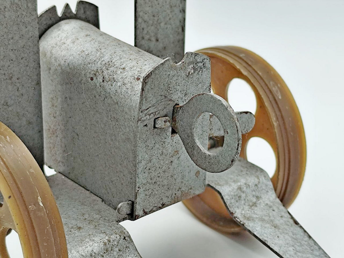 Vintage Soviet Artillery Cannon Toy | USSR Metal Field Gun Military Collectible