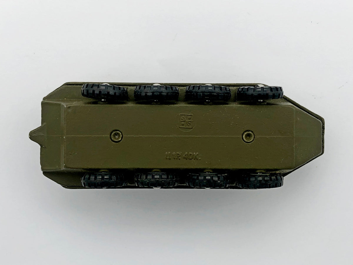 Vintage Soviet BTR-60 Armored Personnel Carrier | USSR Diecast Military Toy Car