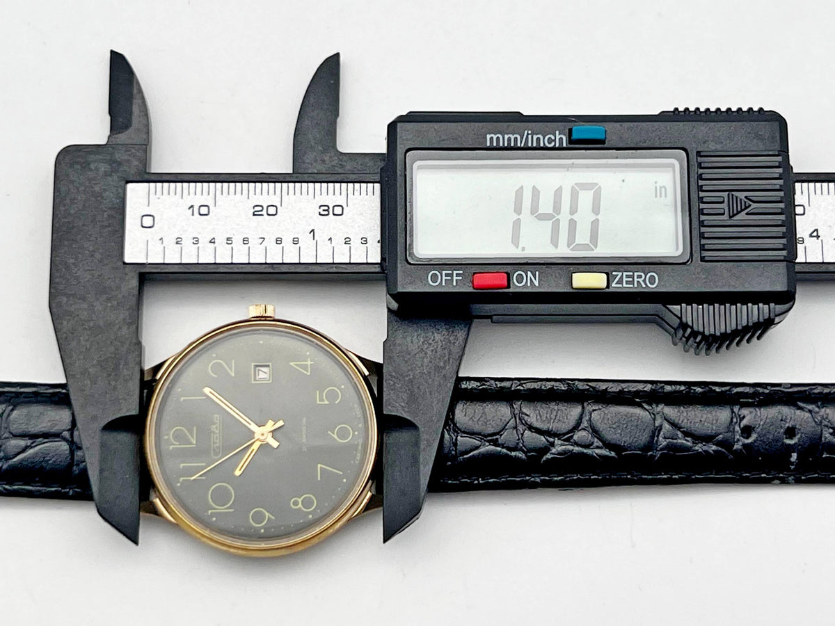 Vintage SLAVA 2414 AU Soviet Mechanical Watch | Gilding  Wristwatch USSR Watch