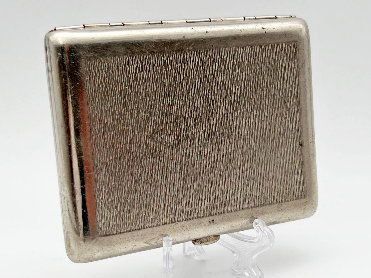 Vintage Leningrad Admiralty Cigarette Case | Saint Petersburg Pocket Box Soviet Tobacciana USSR