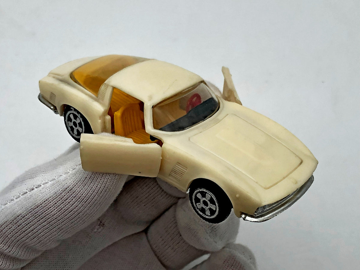 Vintage Iso Grifo Model Car | USSR 1:43 Scale Plastic Collectible Remake