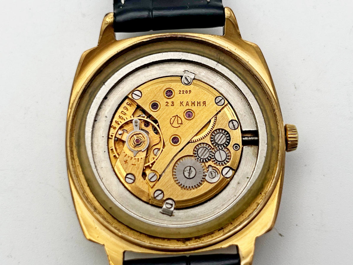 Vintage LUCH 2209 AU5 Soviet Mechanical Watch | Svema 50 years USSR Watch