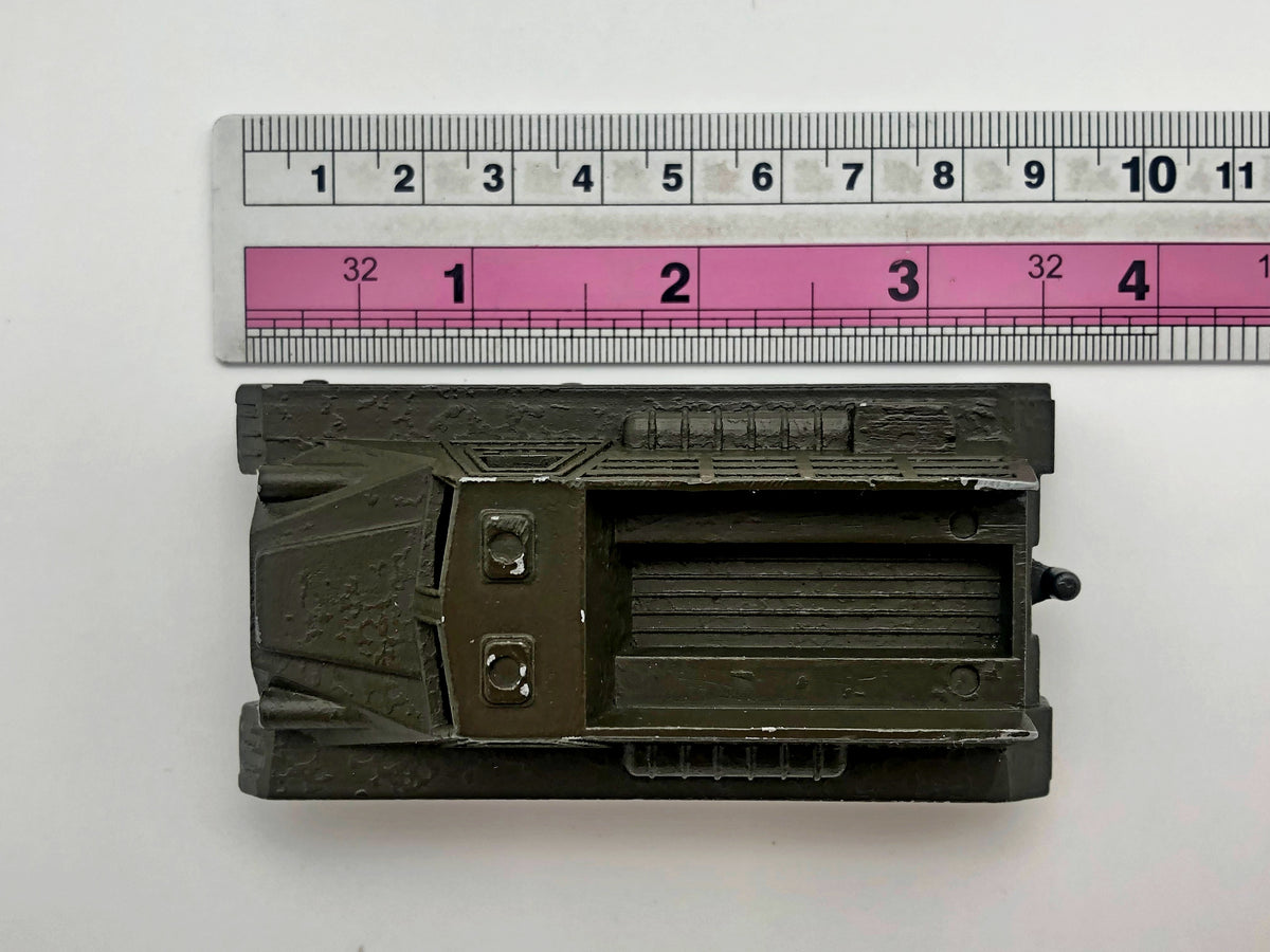 Vintage Soviet Halftrack Armored Vehicle Toy | USSR Diecast Military Collectible