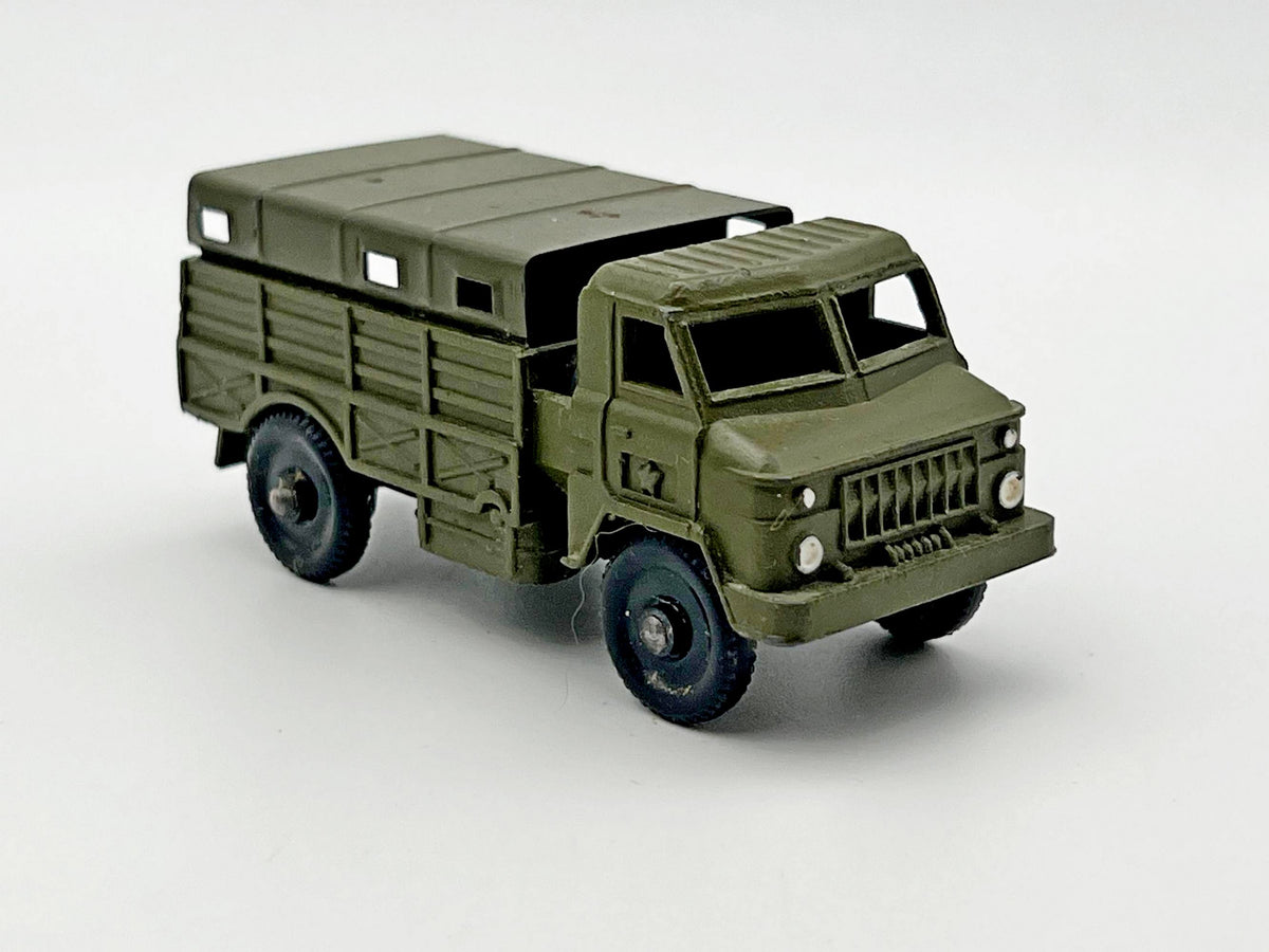 Vintage Soviet Diecast GAZ-66 Military Cargo Truck with Field Gun Toy USSR 1980s | Tula Cartridge Works TPZ