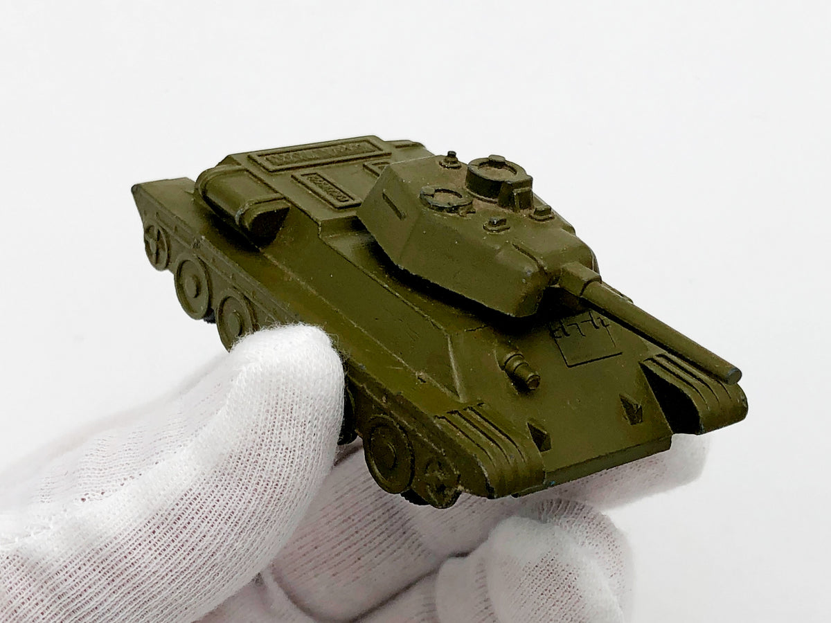Vintage T-34 Tank Diecast Toy | USSR Military Vehicle Collectible Metal Model