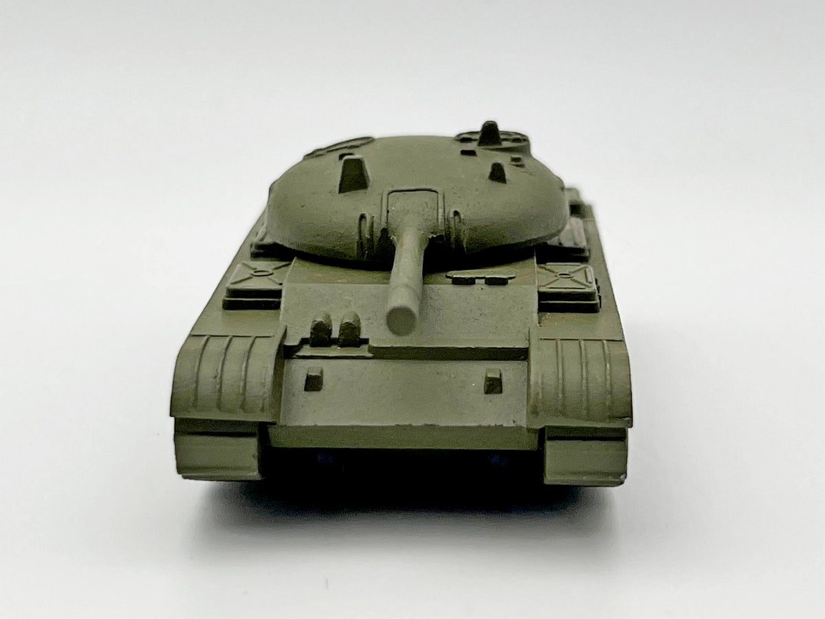 Vintage Soviet Diecast Metal T-54 / T-55 Medium Tank Toy Model USSR 1:72 | Tula Cartridge Works TPZ