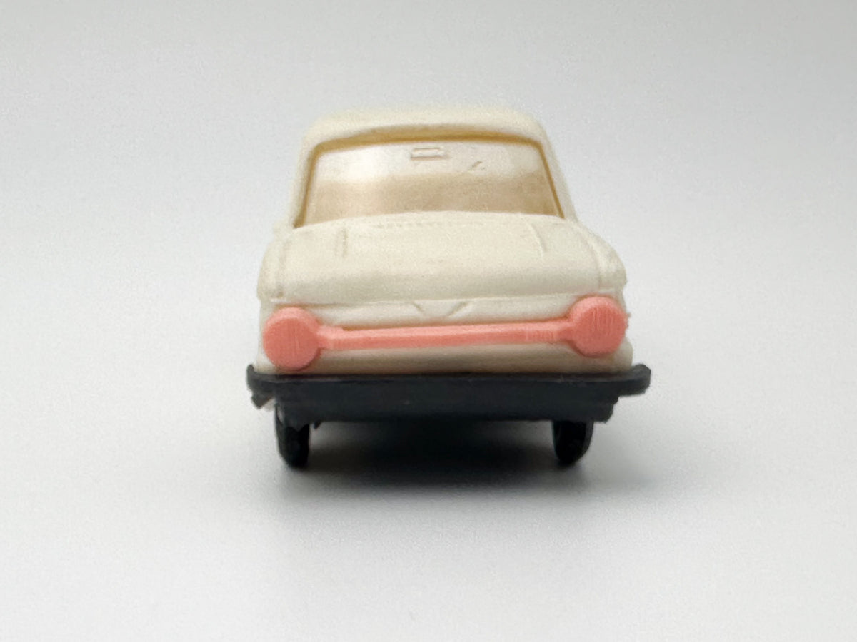Vintage ZAZ-968 Zaporozhets Toy Car | USSR Plastic Collectible Miniature
