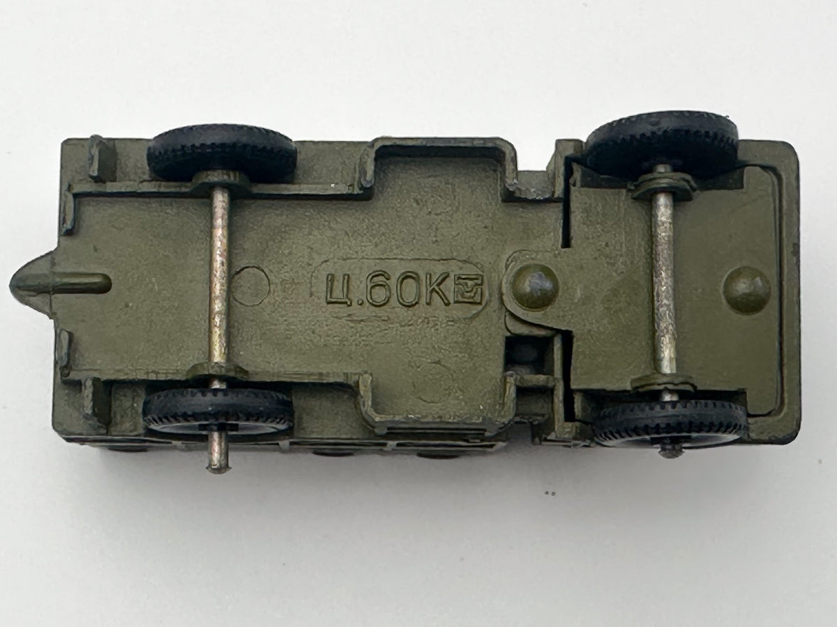 Vintage Soviet GAZ-66 Military Truck | USSR Diecast Army Cargo Vehicle Toy