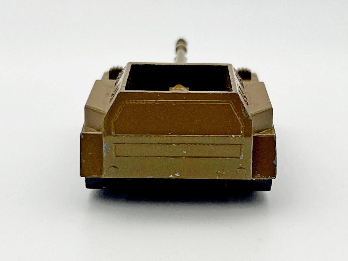 Vintage Soviet SPG Artillery Tank Toy | USSR Diecast Military Collectible