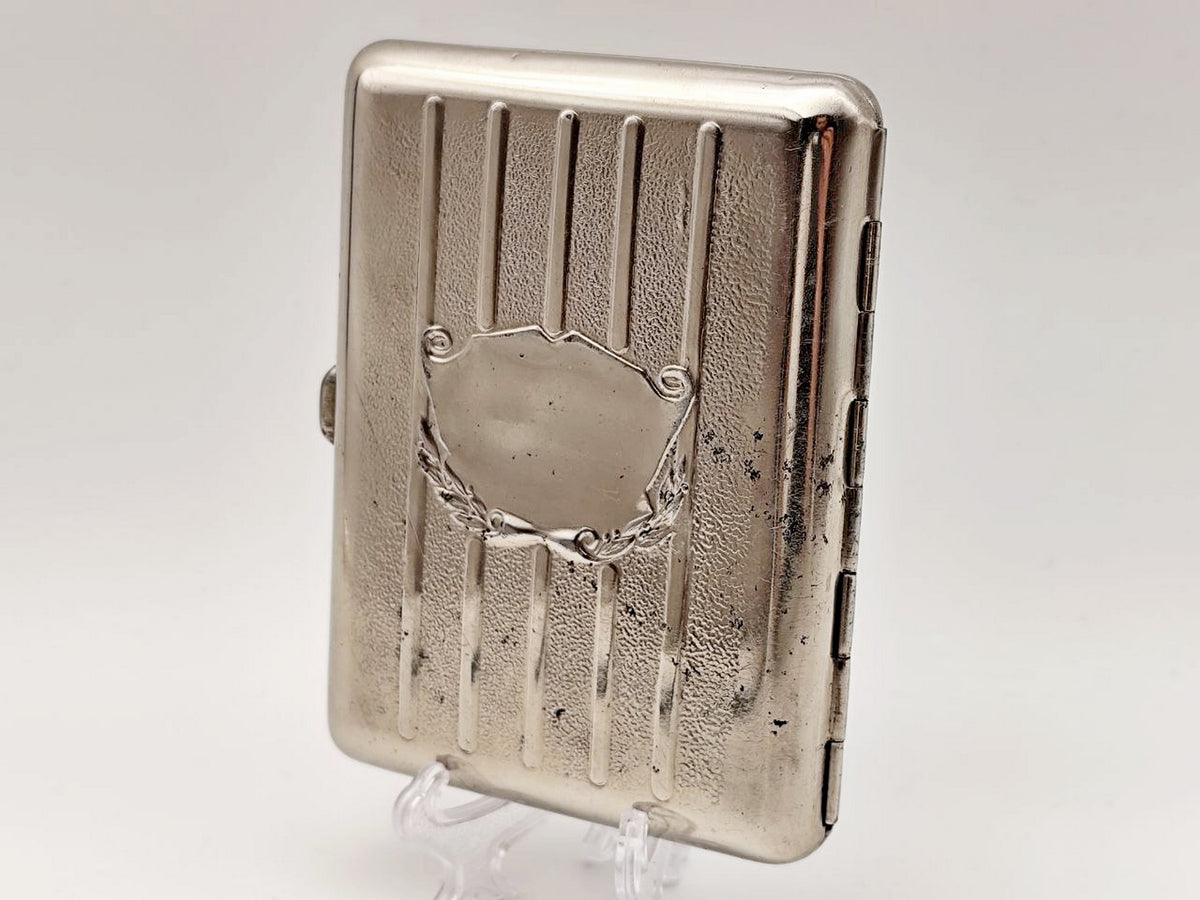 Cigarette Case Valery Chkalov Vintage Soviet | Pilot Hero Aviation Monument Tobacciana USSR