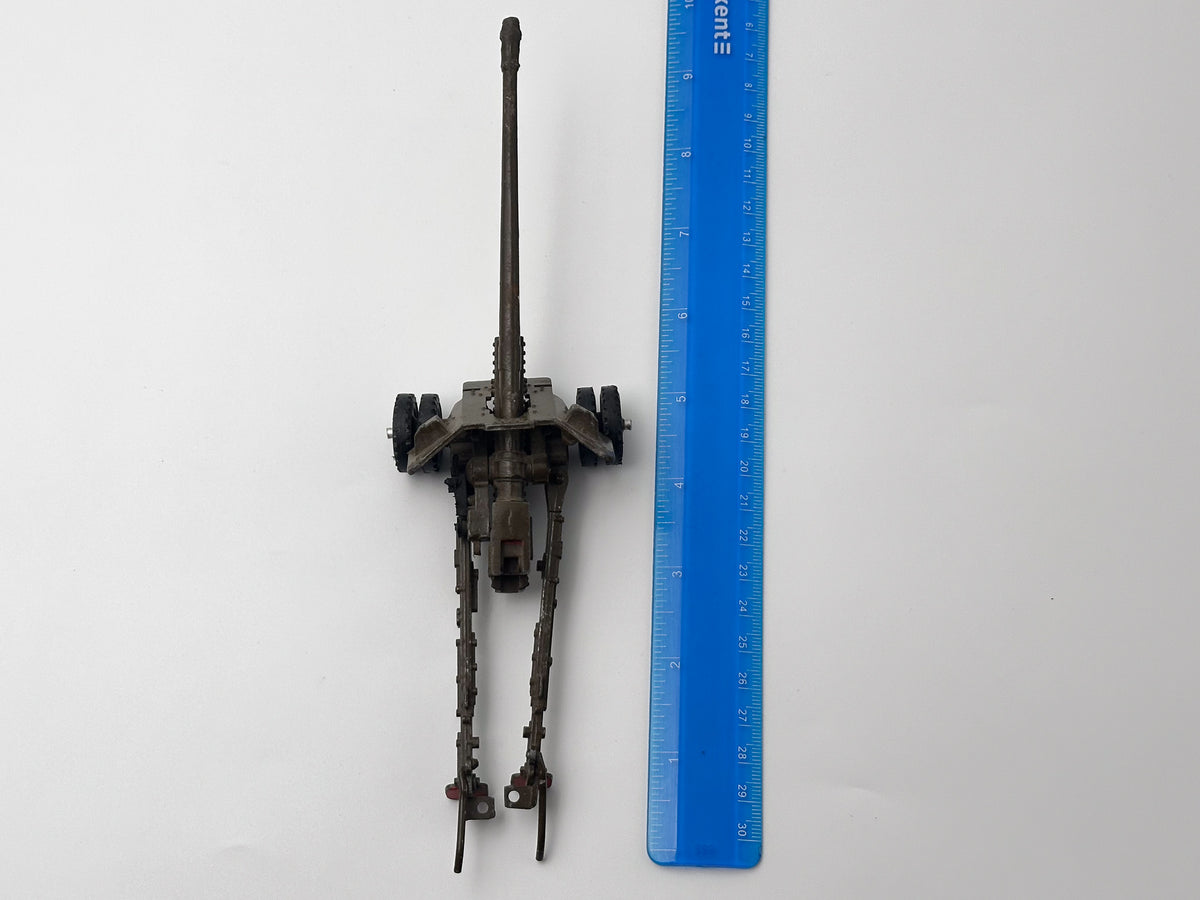 Vintage Soviet Diecast Metal 100mm Anti-Tank Field Gun BS-3 Toy Model USSR 1:43 | Arsenal Plant Leningrad