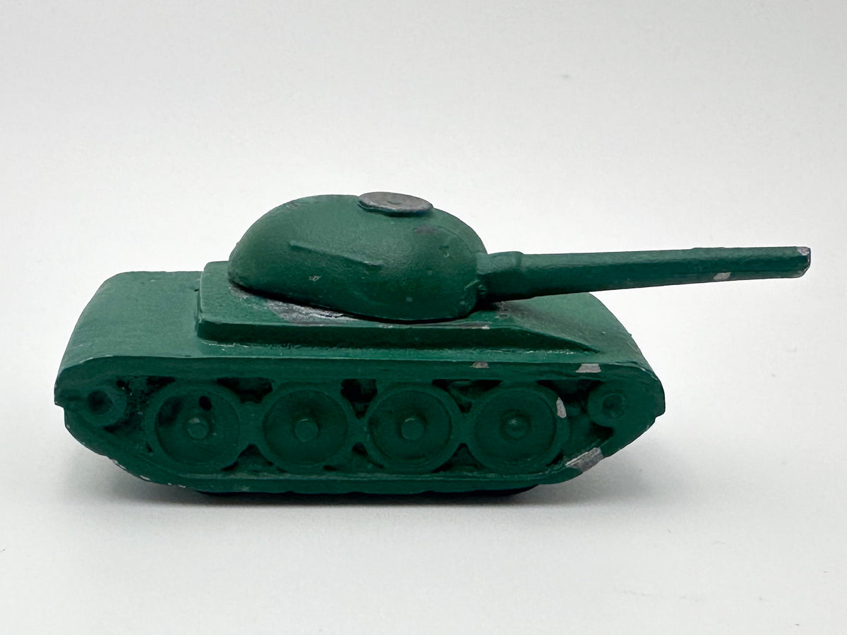 Vintage Soviet Diecast Toy Tank | USSR Metal Heavy Armored Vehicle Collectible