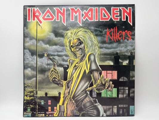 Iron Maiden - Killers (LP, Vinyl, 1991) Santa Record Pressing