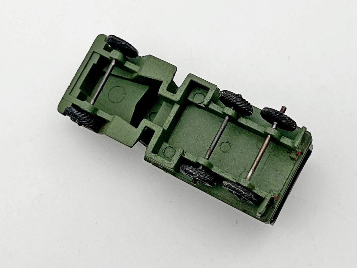 Vintage Soviet Military Truck with Box | USSR Diecast Kharkiv Factory Collectible