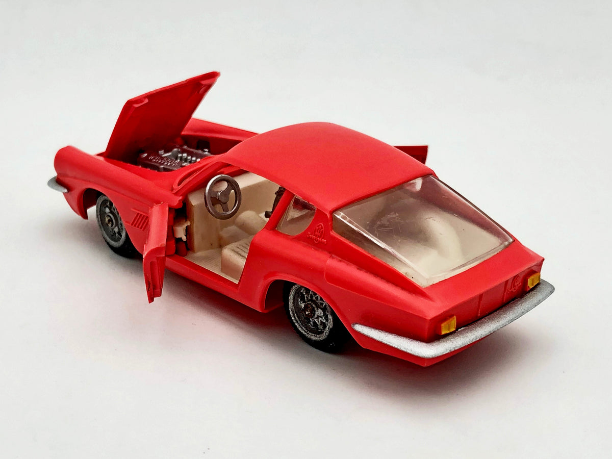 Vintage Maserati Mistral Coupe Model Car | USSR 1:43 Scale Diecast Collectible Remake
