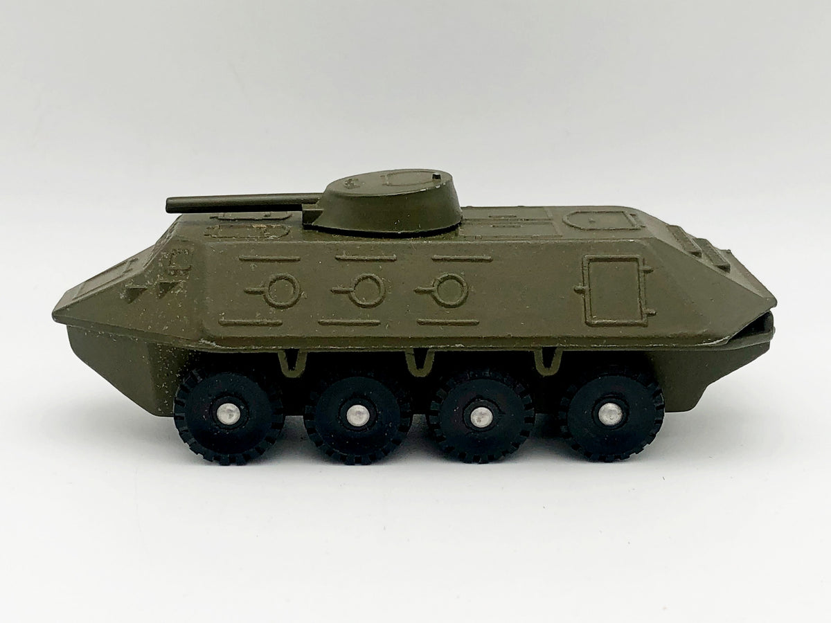 Vintage Soviet BTR-60 Armored Personnel Carrier | USSR Diecast Military Toy Car