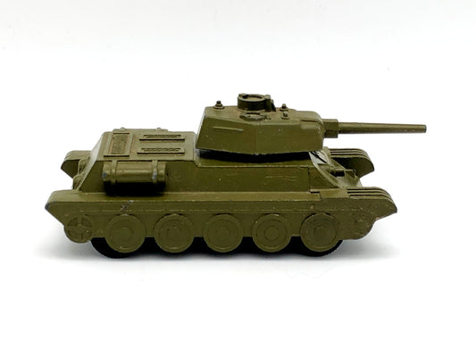 Vintage T-34 Tank Diecast Toy | USSR Military Vehicle Collectible Metal Model