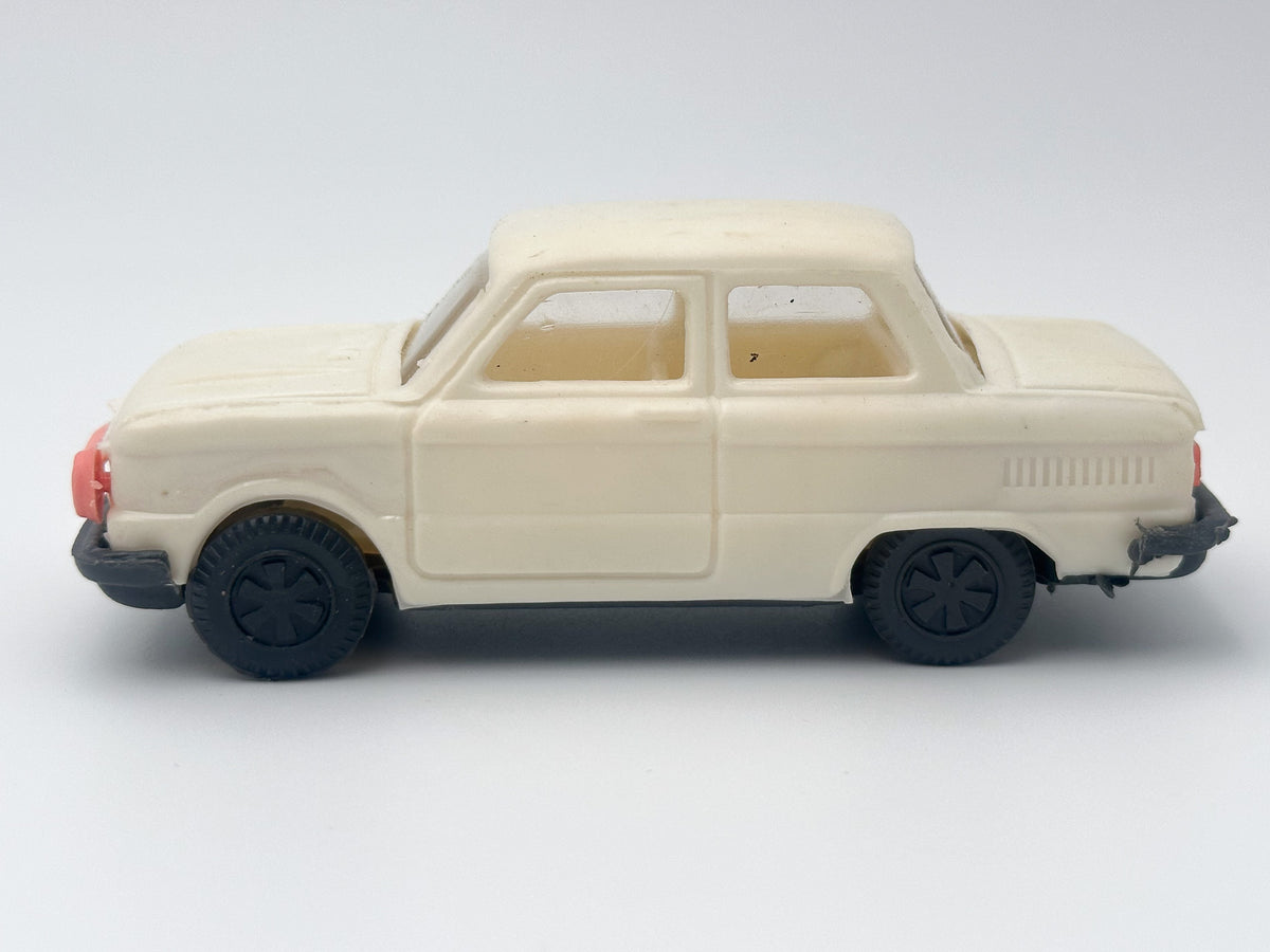 Vintage ZAZ-968 Zaporozhets Toy Car with Box | USSR Plastic Collectible Miniature