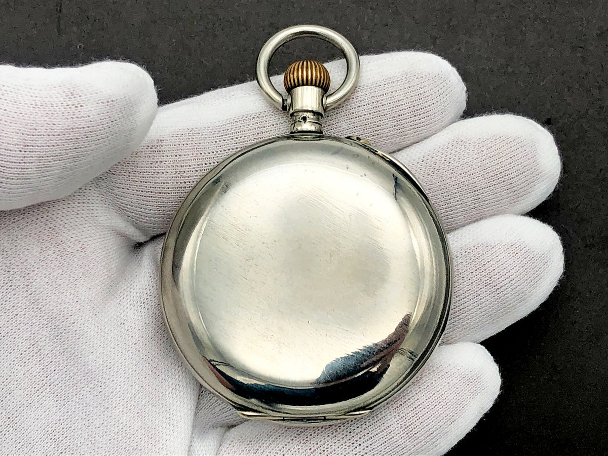 Rare Antique Pavel Buhre Chronograph Pocket Watch Imperial Russia c.1901
