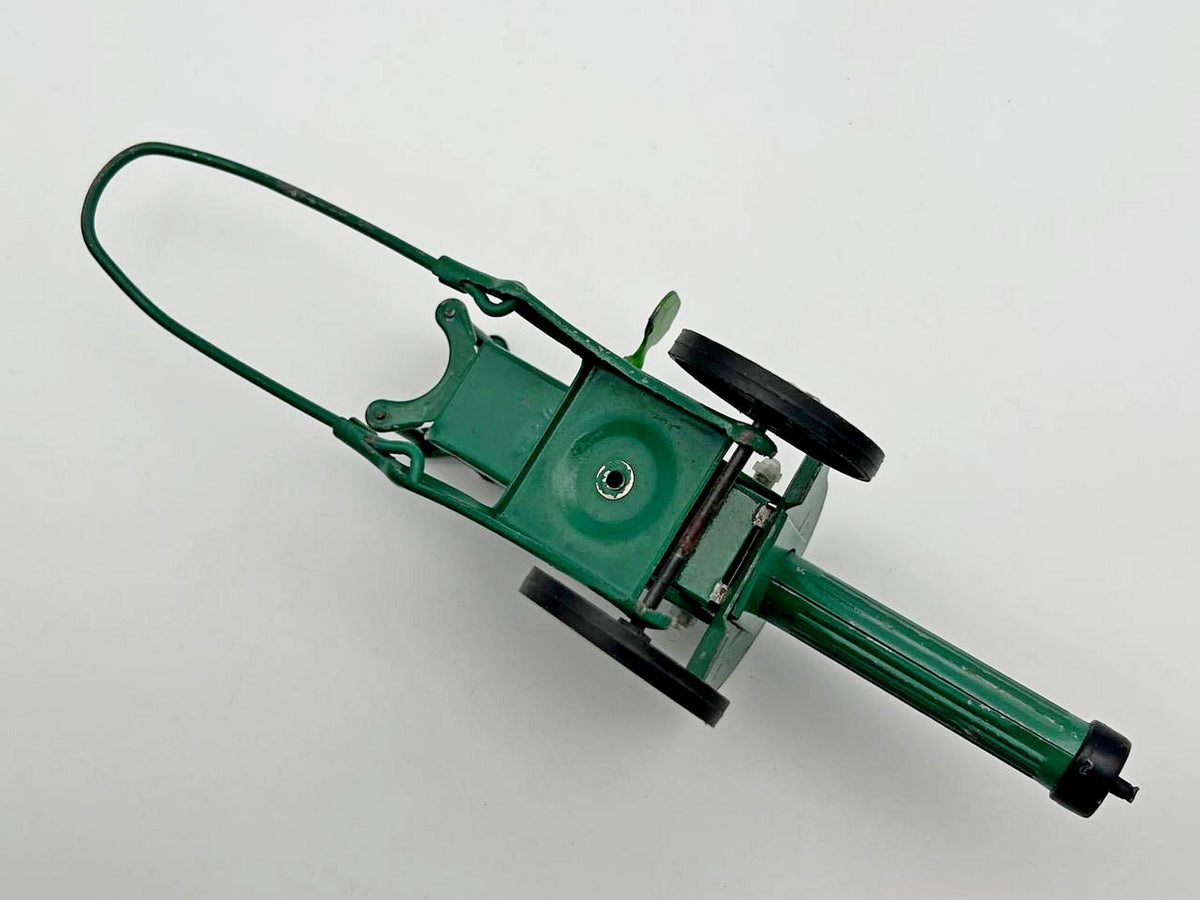 Vintage Soviet Maxim Machine Gun Toy | USSR Pressed Steel Military Collectible