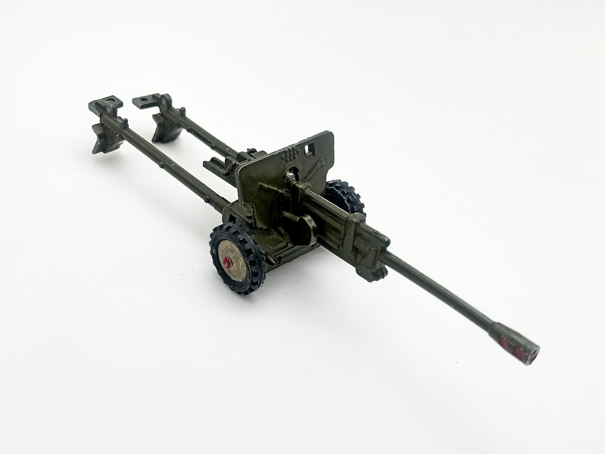 Vintage Soviet Diecast Metal 100mm Anti-Tank Field Gun BS-3 Toy Model USSR 1:43 | Arsenal Plant Leningrad