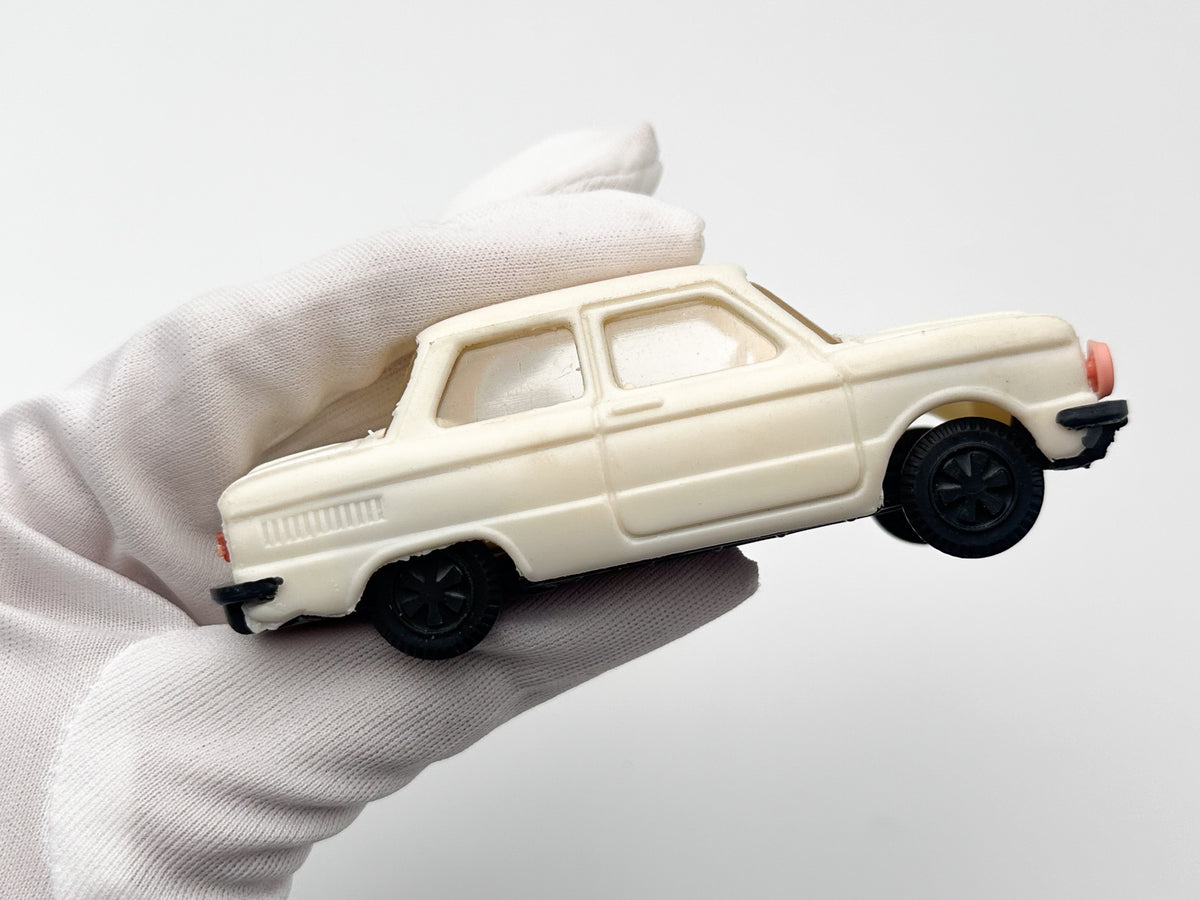 Vintage ZAZ-968 Zaporozhets Toy Car | USSR Plastic Collectible Miniature