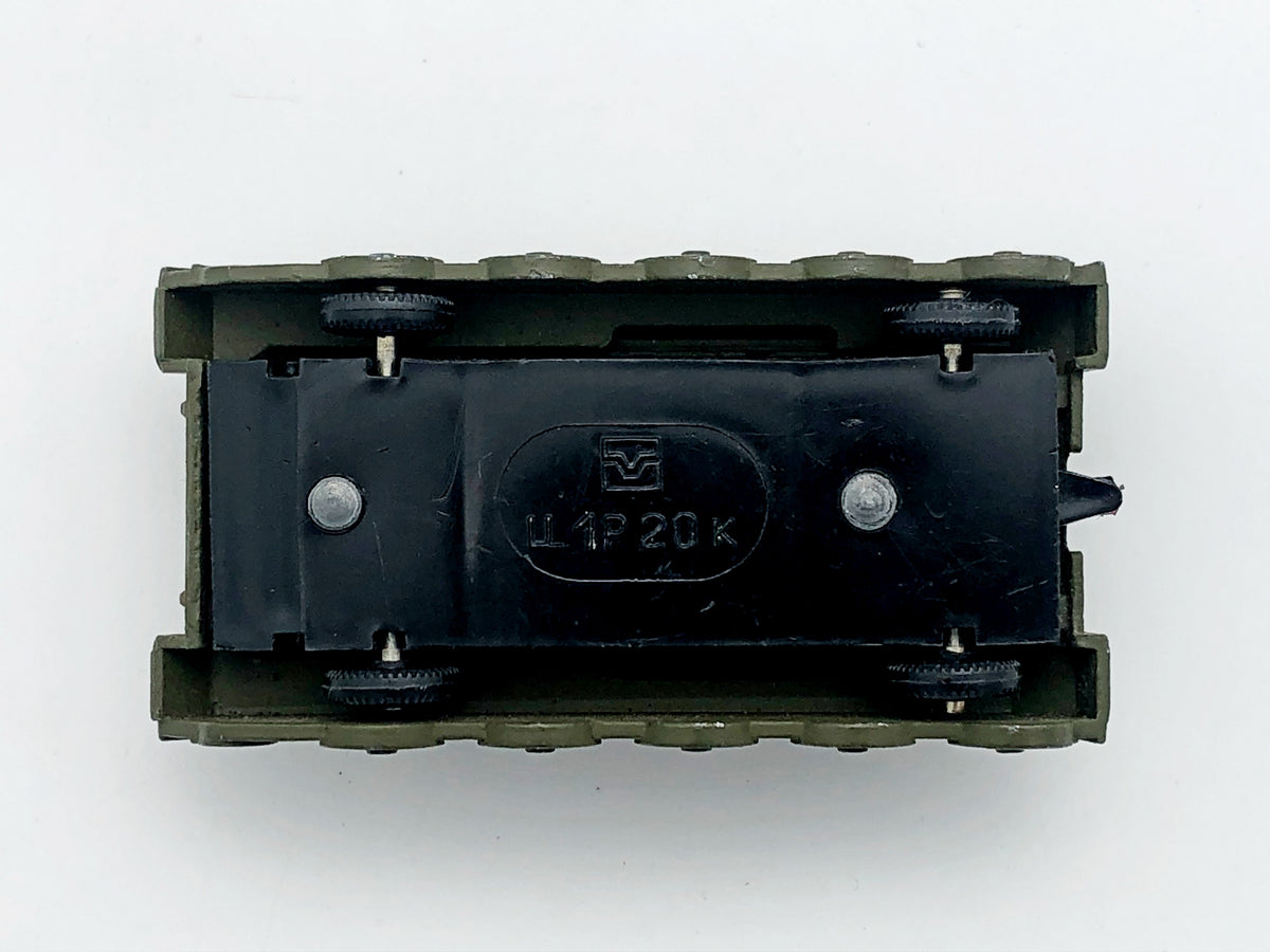 Vintage Soviet Diecast Military Tracked All-Terrain Vehicle GT-S Toy USSR 1980s | Tula Cartridge Works TPZ