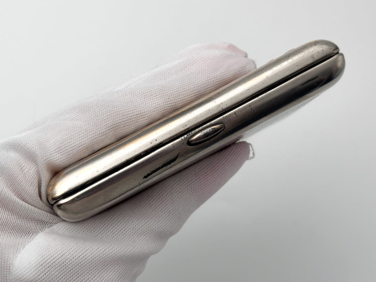 Vintage "Leningrad Admiralty" Soviet Cigarette Case | Rare Lenemalier Artel USSR Architecture Embossed Metal Tobacciana