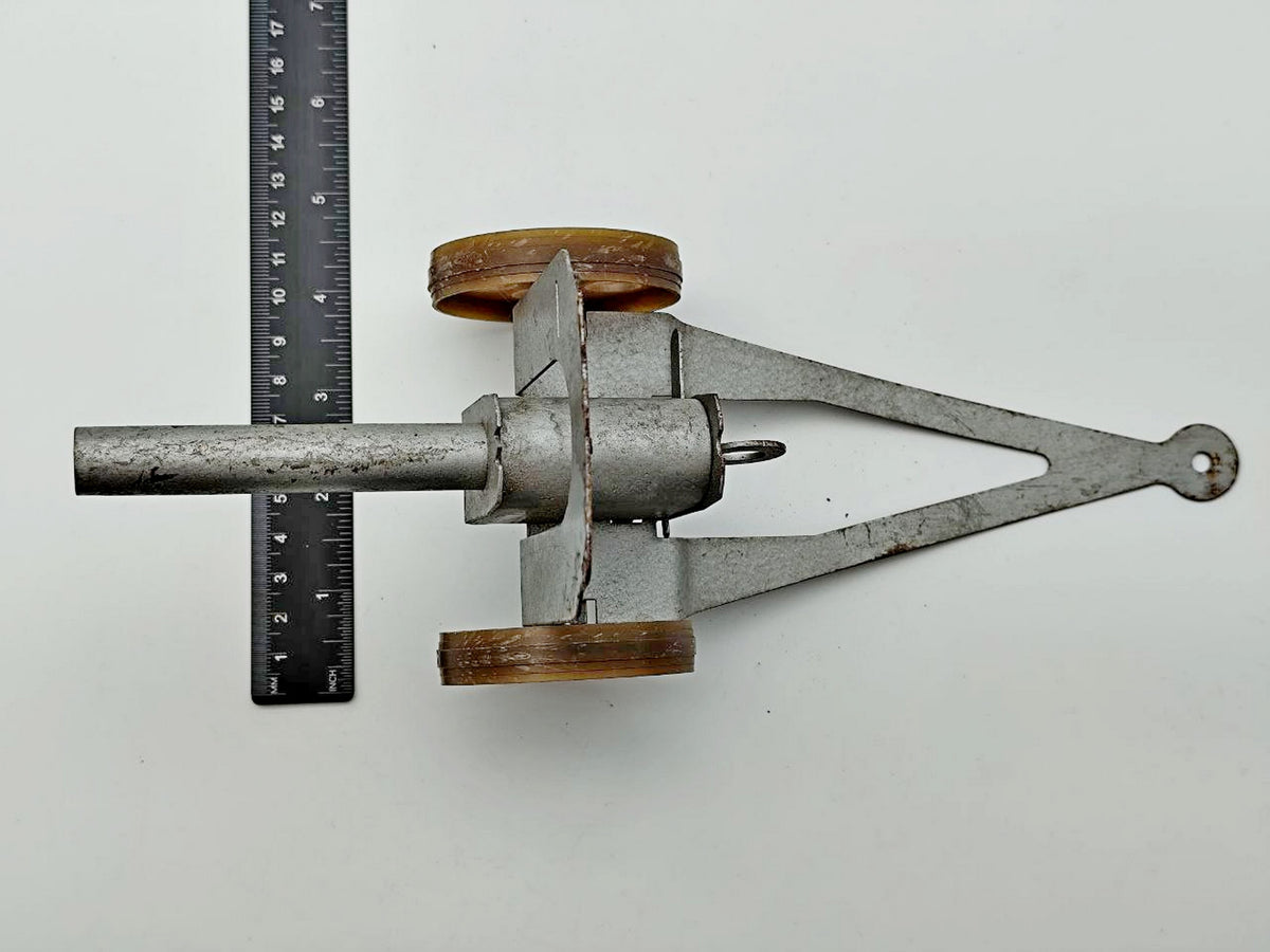 Vintage Soviet Artillery Cannon Toy | USSR Metal Field Gun Military Collectible