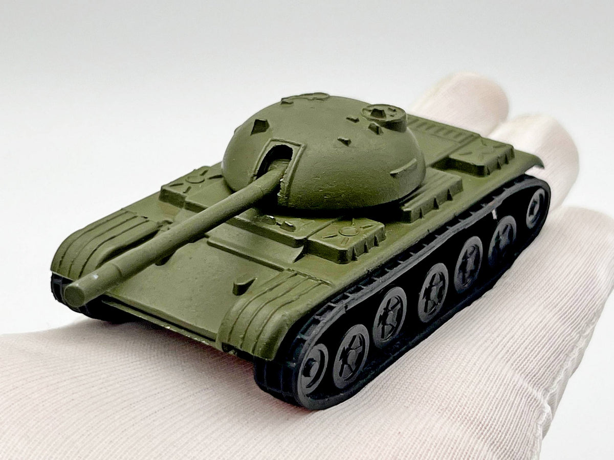 Vintage Soviet T-54 T-55 Toy Tank | USSR Military Collectible