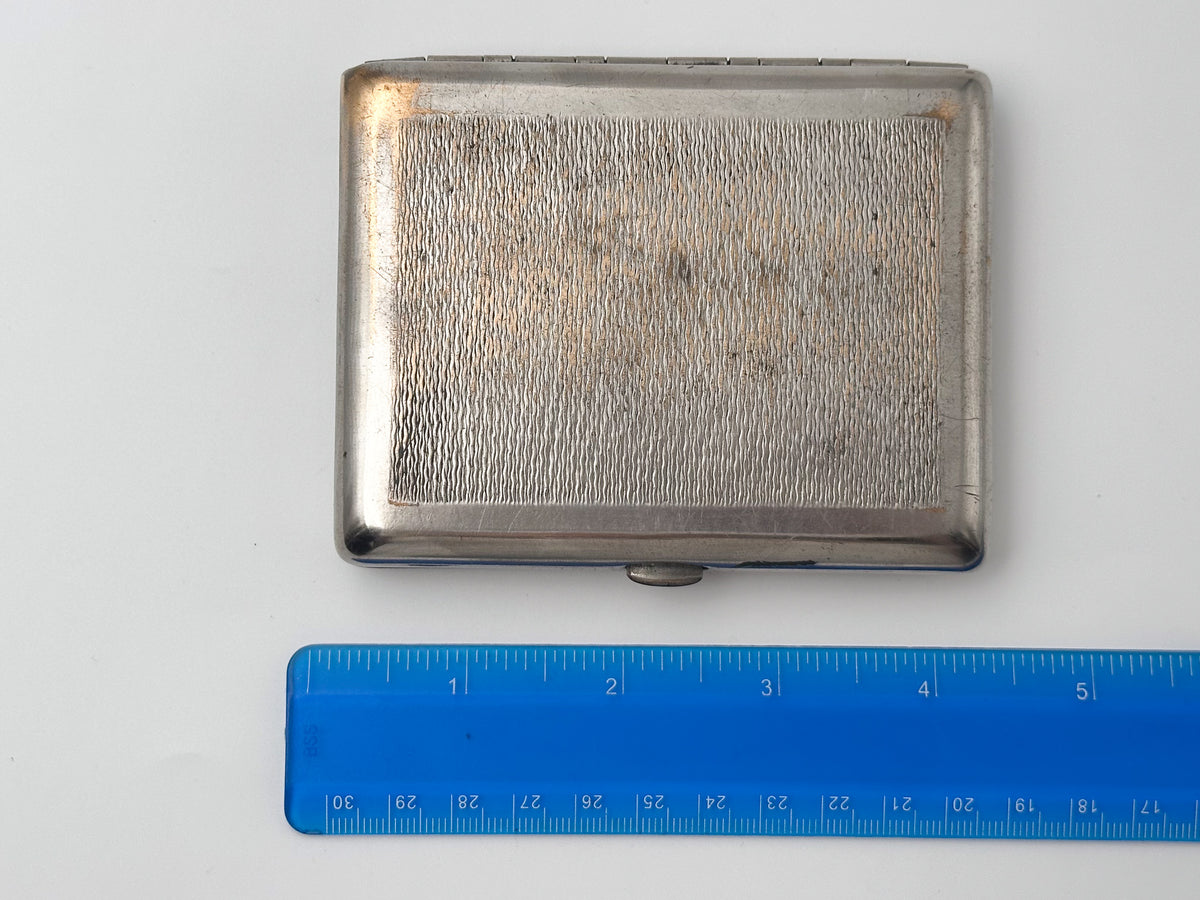 Vintage "Leningrad Admiralty" Soviet Cigarette Case | Rare Lenemalier Artel USSR Architecture Embossed Metal Tobacciana