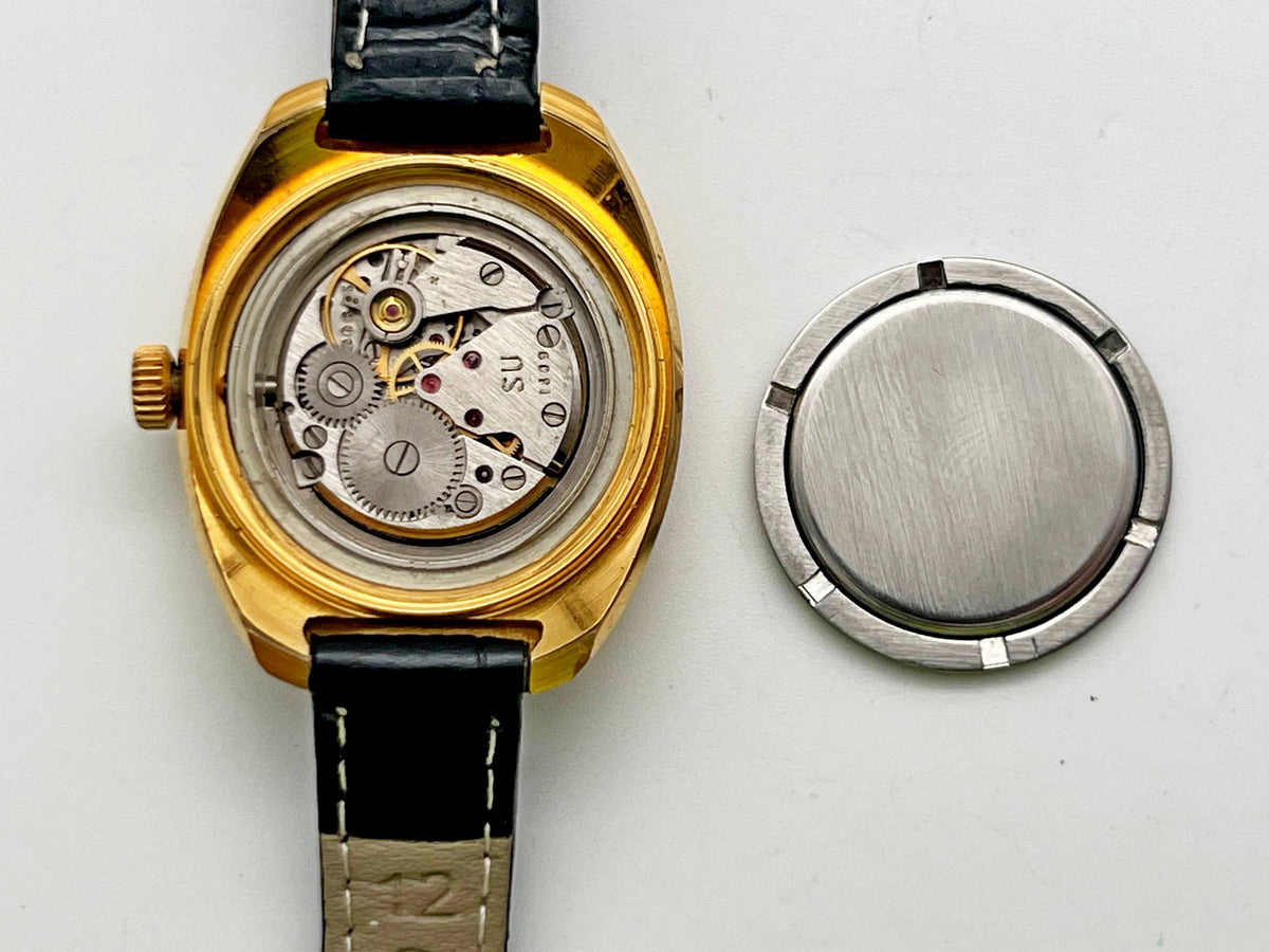 Vintage LUCH 1809 AU Ladies Soviet Mechanical Watch | Gilding  Wristwatch USSR Watch