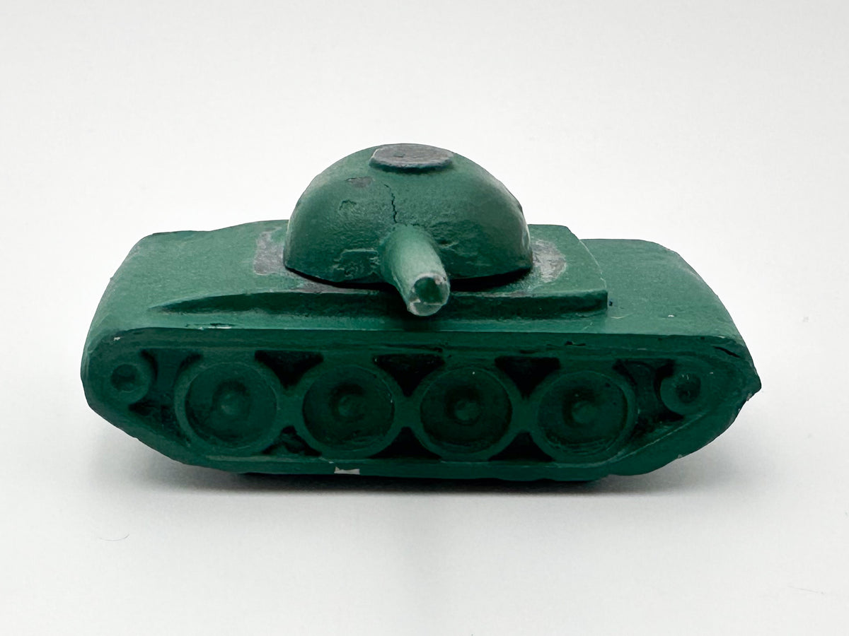 Vintage Soviet Diecast Toy Tank | USSR Metal Heavy Armored Vehicle Collectible