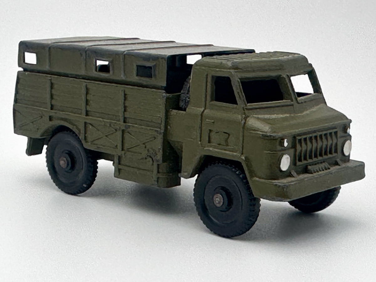 Vintage Soviet GAZ-66 Military Truck | USSR Diecast Army Cargo Vehicle Toy