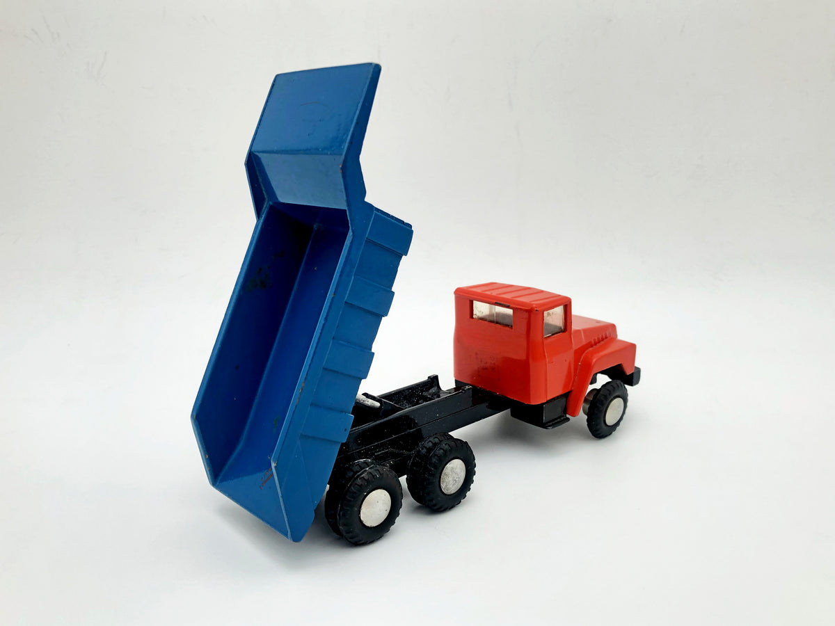 Vintage Soviet KrAZ-256B Dump Truck Diecast | USSR 1/43 Scale Model