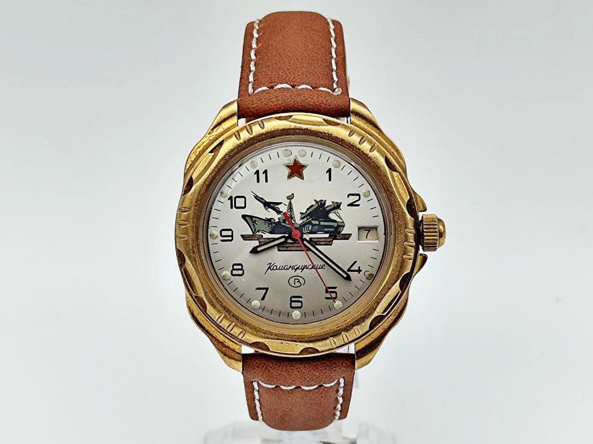 Vintage WOSTOK 2414 Komandirskie Soviet Mechanical Watch | Vostok USSR Watch
