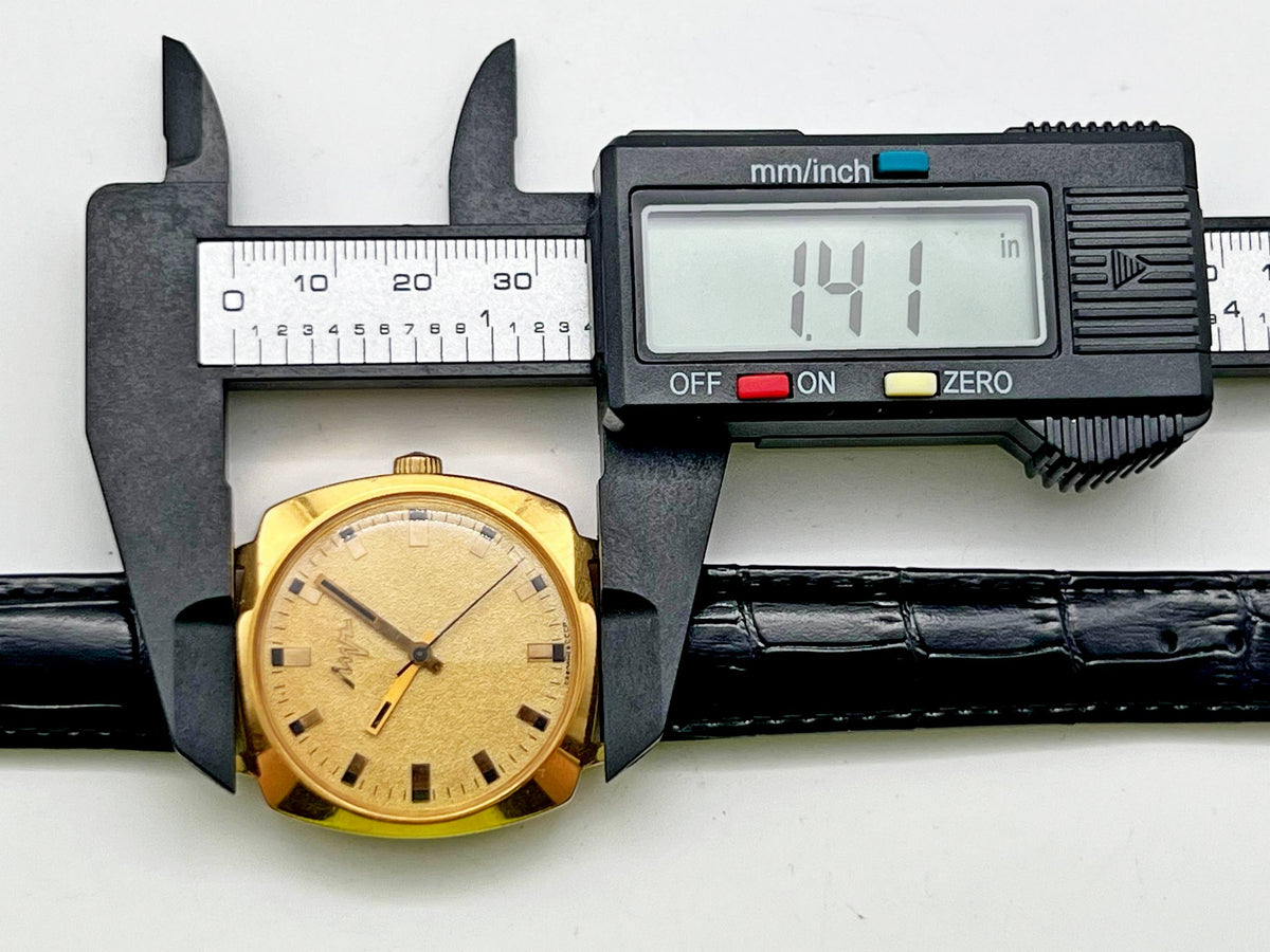 Vintage LUCH 3045 AU 20 Transistor Soviet Mechanical Watch | Gilding  Wristwatch USSR Watch