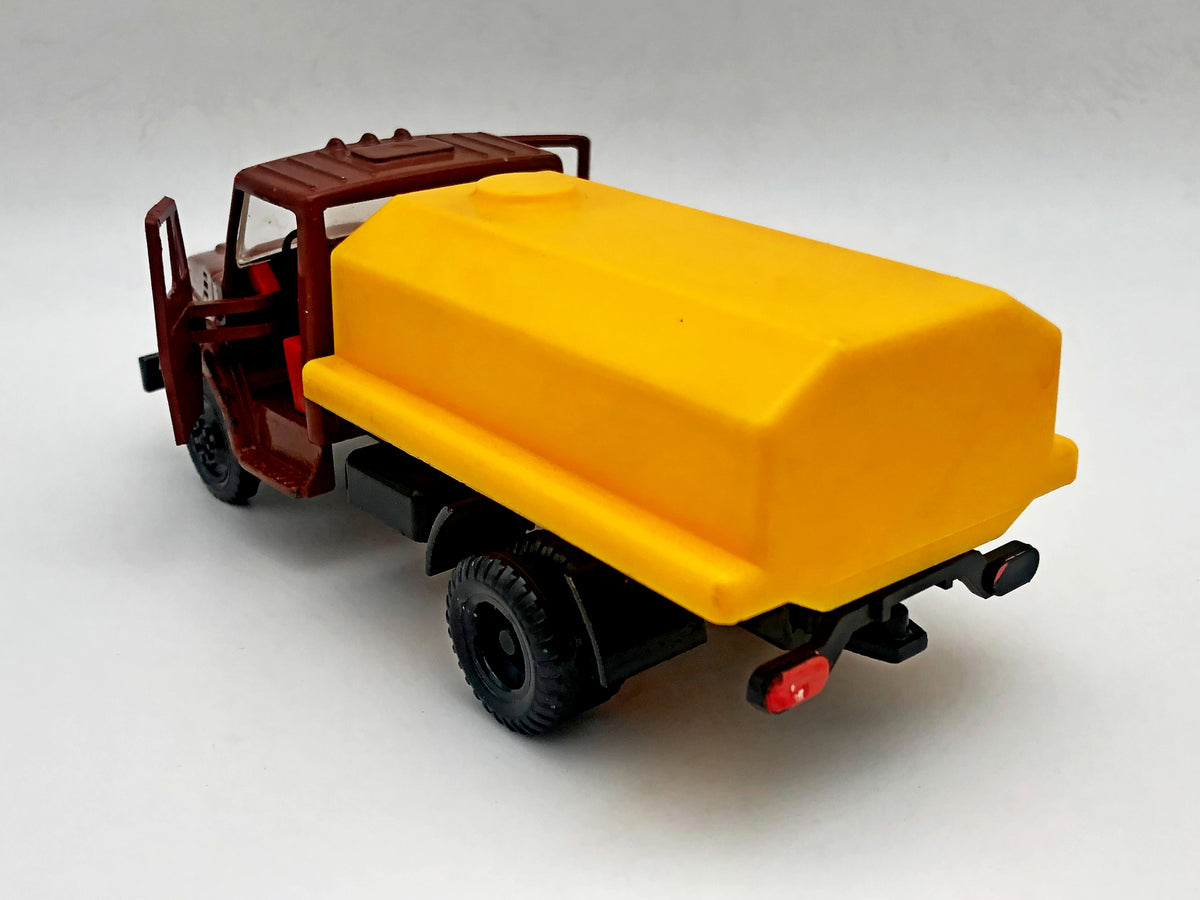 Vintage ZiL-4331 Water Tanker Truck Toy | USSR Diecast Metal and Plastic Collectible