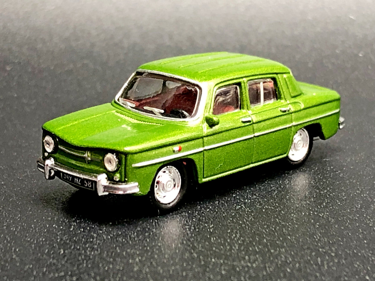 Vintage Renault 8 Model Car with Norev Display Case | USSR 1:43 Scale Diecast Collectible Remake