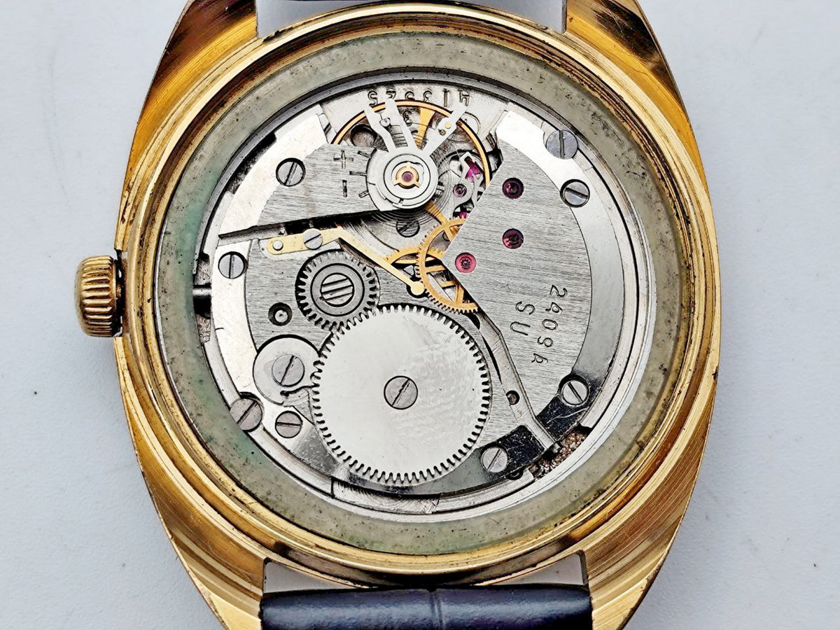 Vintage WOSTOK 2409 AU 10 Gilt Soviet Mechanical Wristwatch | Vostok USSR Watch