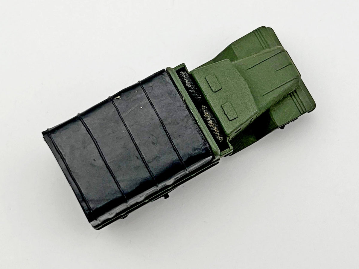 Vintage Soviet Military Truck with Box | USSR Diecast Kharkiv Factory Collectible