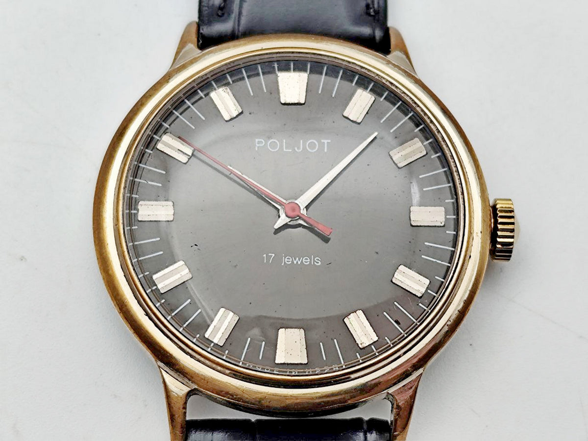Vintage POLJOT 2609 Soviet Mechanical Watch | Wristwatch USSR Watch