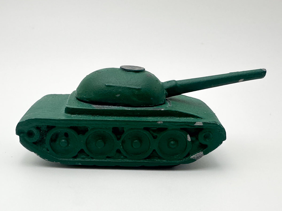 Vintage Soviet Diecast Toy Tank | USSR Metal Heavy Armored Vehicle Collectible